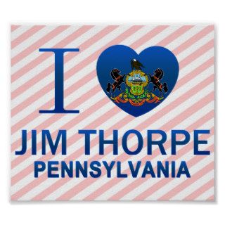 I Love Jim Thorpe, PA Print