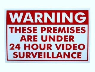 Warning Video Spy Surveillance Cameras Recording Yard Property Waterproof Sign  Patio, Lawn & Garden
