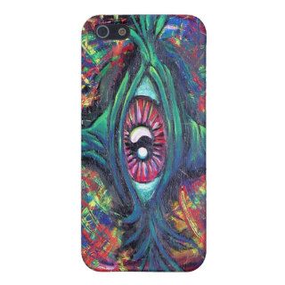 Twisted Eye Oil Painting for College Dorm Room iPhone 5/5S Covers