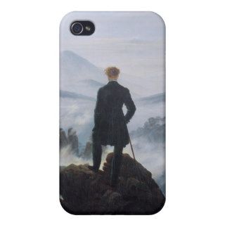 The wanderer above the sea of fog covers for iPhone 4