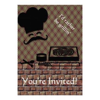 BBQ Grilling Cookout Cards