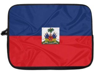 15 inch Rikki KnightTM Haiti Flag Laptop Sleeve Computers & Accessories