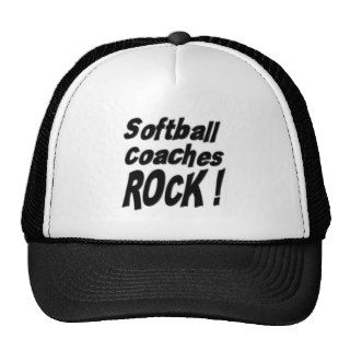 Softball Coaches Rock Hat