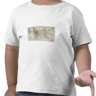 Map of Lewis and Clark's Track 2 T Shirt