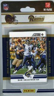2012 Score St. Louis Rams Factory Sealed 12 Card Team Set at 's Sports Collectibles Store