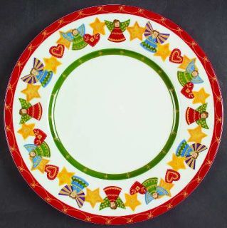 Christopher Radko ItS Christmas Dinner Plate, Fine China Dinnerware   Christmas