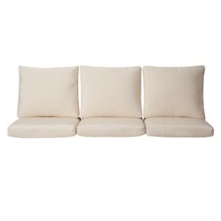 Smith & Hawken Premium Quality Solenti 6 pc. Sofa Cushion Set   Cream
