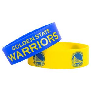 Golden State Warriors AMINCO INC. Wide Bracelet 2pk Aminco