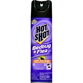 Hot Shot 17.5 oz. Bedbug and Flea Killer Aerosol HG 96114
