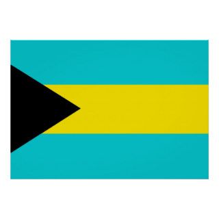 Bahamas Flag Posters