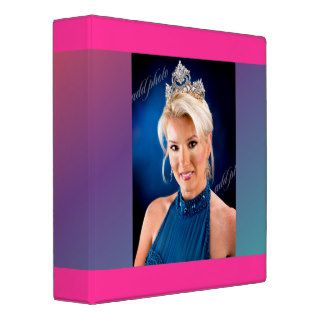 TT Beauty Pageant Photo Binder Gown Fade Pink