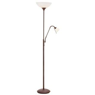 Dainolite DLHA319F SV Mother and Son Floor Lamp, Polished Chrome    