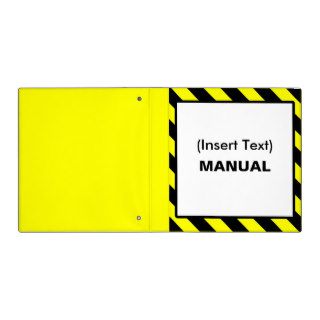 Custom Manual Binder