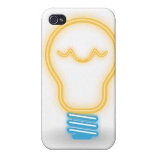 Neon Light Bulb Cases For iPhone 4