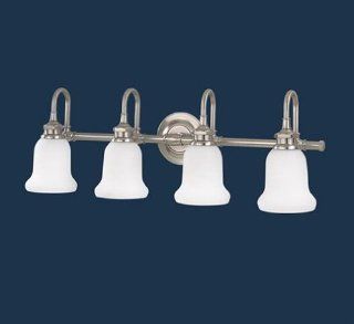 Hudson Valley Lighting 3804 PC Four Light 26" Wide Bathroom Fixture from the Plymouth Collection, Polished Chrome   Vanity Lighting Fixtures  