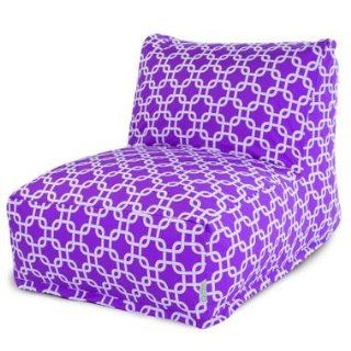 SkyMall Purple Links Bean Bag Lounger   Bean Bag Chairs