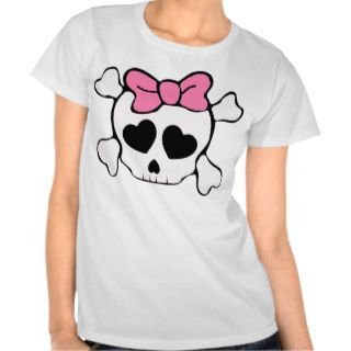 GIRLY SKULL,GAME OVER PARTY,FUNNY SKULL TEE SHIRTS