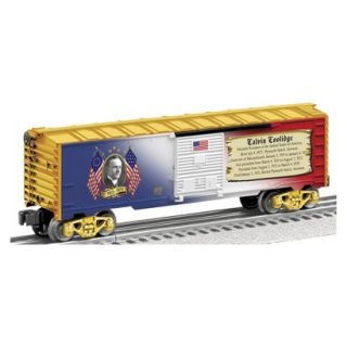 Lionel Trains Made in the USA Presidential Series Boxcar Calvin Coolidge