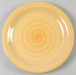 Citrus Frove C8g4 (Yellow) Dinner Plate, Fine China Dinnerware   Solid Yellow Wi