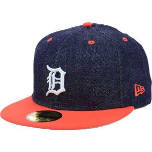 Detroit Tigers New Era MLB Team Color Denim 59FIFTY Cap