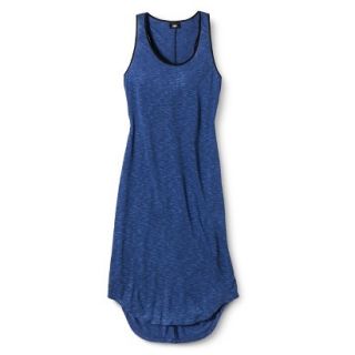Mossimo Womens High Low Racerback Dress   Parrish Blue M