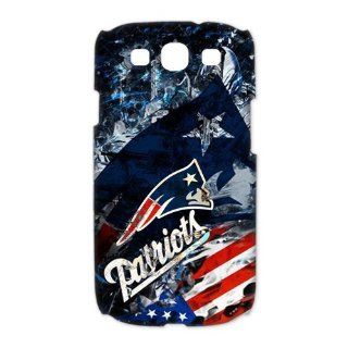 Custom New England Patriots 3D Cover Case for Samsung Galaxy S3 III i9300 LSM 2556 Cell Phones & Accessories
