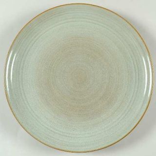 222 Fifth (PTS) Studio Sage Dinner Plate, Fine China Dinnerware   Stoneware, Emb