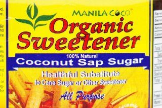 Organic Sweetener Coconut Sap Sugar  250 gm by Manila Coco In Lieu of Cane, Artificial Sweetener or Other Sugars Caramel Soft Sucrose Sweetness of Brix 75   80  NO SULFITED SAP, Wood fired slow cook open pan  No Engineered Enzymes, No Synthetic Chemica