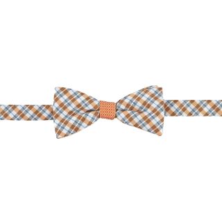 Stafford Reversible To Be Tied Bow Tie, Orange, Mens