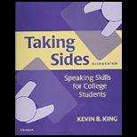 Taking Sides, Second Edition Speaking Skills for College Students