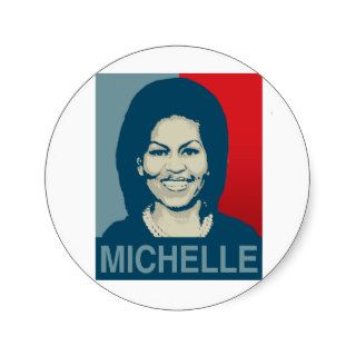 MICHELLE OBAMA HOPE  .png Stickers