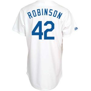 Los Angeles Dodgers Jackie Robinson Majestic MLB Cooperstown Fan Replica Jersey
