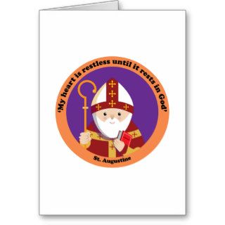 St. Augustine of Hippo Card