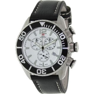 Swiss Precimax Men's Deep Blue Executive Elite II Chronograph Watch Men's More Brands Watches