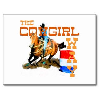 The Cowgirl Way gifts Post Card