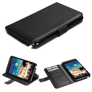 BasAcc Black Book Style MyJacket Wallet For Samsung I717 Galaxy Note BasAcc Cases & Holders