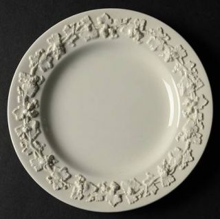 Wedgwood Cream Color On Cream Color (Plain Edge) Dessert/Pie Plate, Fine China D