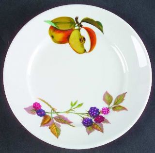 Royal Worcester Evesham M Bread & Butter Plate, Fine China Dinnerware   Microw