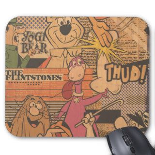 Flintstones Bundle Collage Mouse Pad