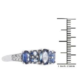 De Buman Sterling Silver Sapphire Ring De Buman Gemstone Rings