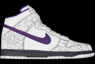 Nike Dunk High iD Custom Womens Shoes   Purple