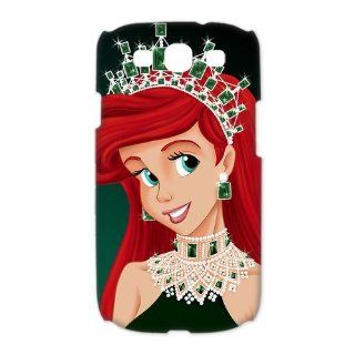 Custom The Little Mermaid 3D Cover Case for Samsung Galaxy S3 III i9300 LSM 3527 Cell Phones & Accessories