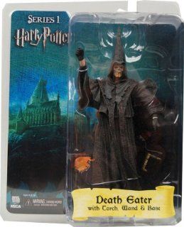 Harry Potter Death Eater (With Torch, Wand and Display Base) Action Figure Toys & Games