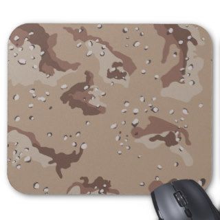 Desert Camo Camouflage Pattern Mouse Pad