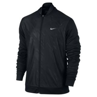 Nike Full Zip Cold Weather Mens Golf Jacket   Black