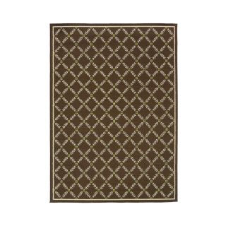 Leaf Lattice Indoor/Outdoor Rectangular Rugs