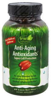 Irwin Naturals   Anti Aging Antioxidants   60 Softgels