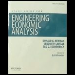 Engineering Economic Analysis  Study Guide