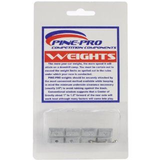 PINE PRO COMPETITION COMPONENTS 10011 Rectangular Weight 1 oz PPRY1011 Toys & Games