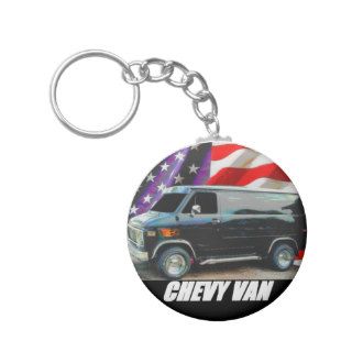 Custom 1979 Chevy Van Key Chain